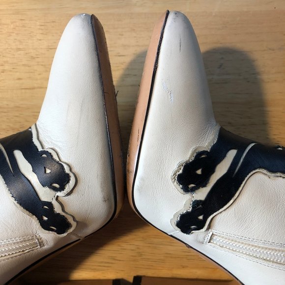 VALENTINO GARAVANI PANTHER LEATHER BOOT 36.5 /6.5 - Picture 15 of 16